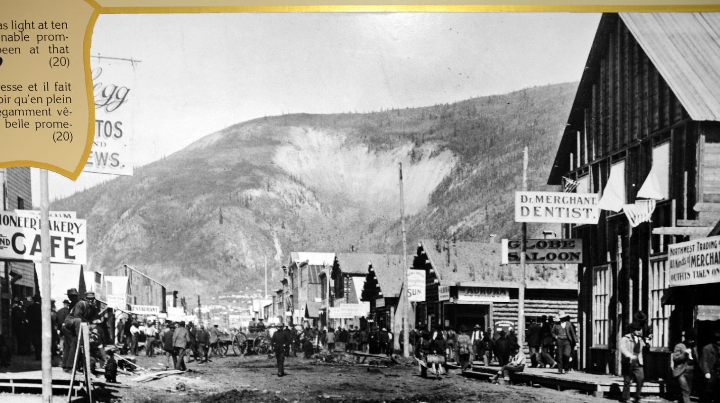 17C Photo Of Dawson City Street From Gold Rush In Harringtons Store Dawson As They Saw It In Dawson City Yukon